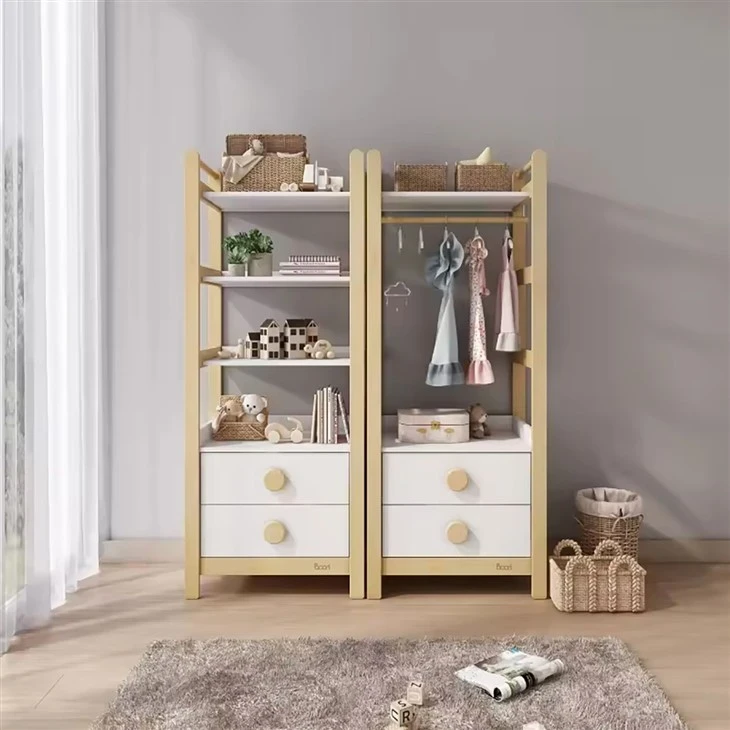 Kids Wardrobe Furniture Set factory